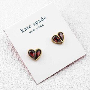 Kate Spade Heart Stud Earrings